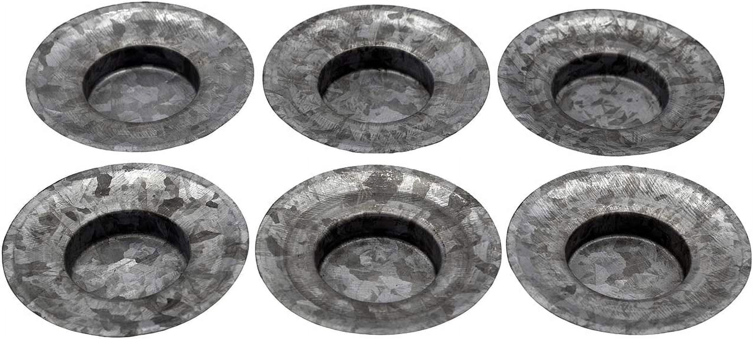 Tea Light Candle Holder Metal Lid Inserts for Mason, Ball, Canning Jars