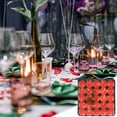 thumbnail image 1 of Tea Light Candles 50 Count Pack, Small Floating Wax Candles for Aromatherapy and Ambiance, 1 Hour Burn Time for Birthday Dinners and Romantic Settings(Red), 1 of 5