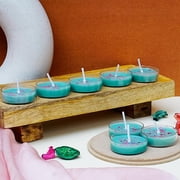 Tea Light Candles, Decorative Tealights for Diwali, Valentines Day, Wedding, Birthday, T Lights for Every Occasion, Scented Candle Set for Home Decor Pack of 8