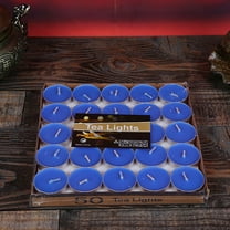 Tea Light Candles in Metal Cups - 4.5 Hours Clean, Long Burning White Unscented - 50 Boxes Of Aluminum Candles Bulk for Romantic Dinner, Wedding,Birthday, Spa & Hotels