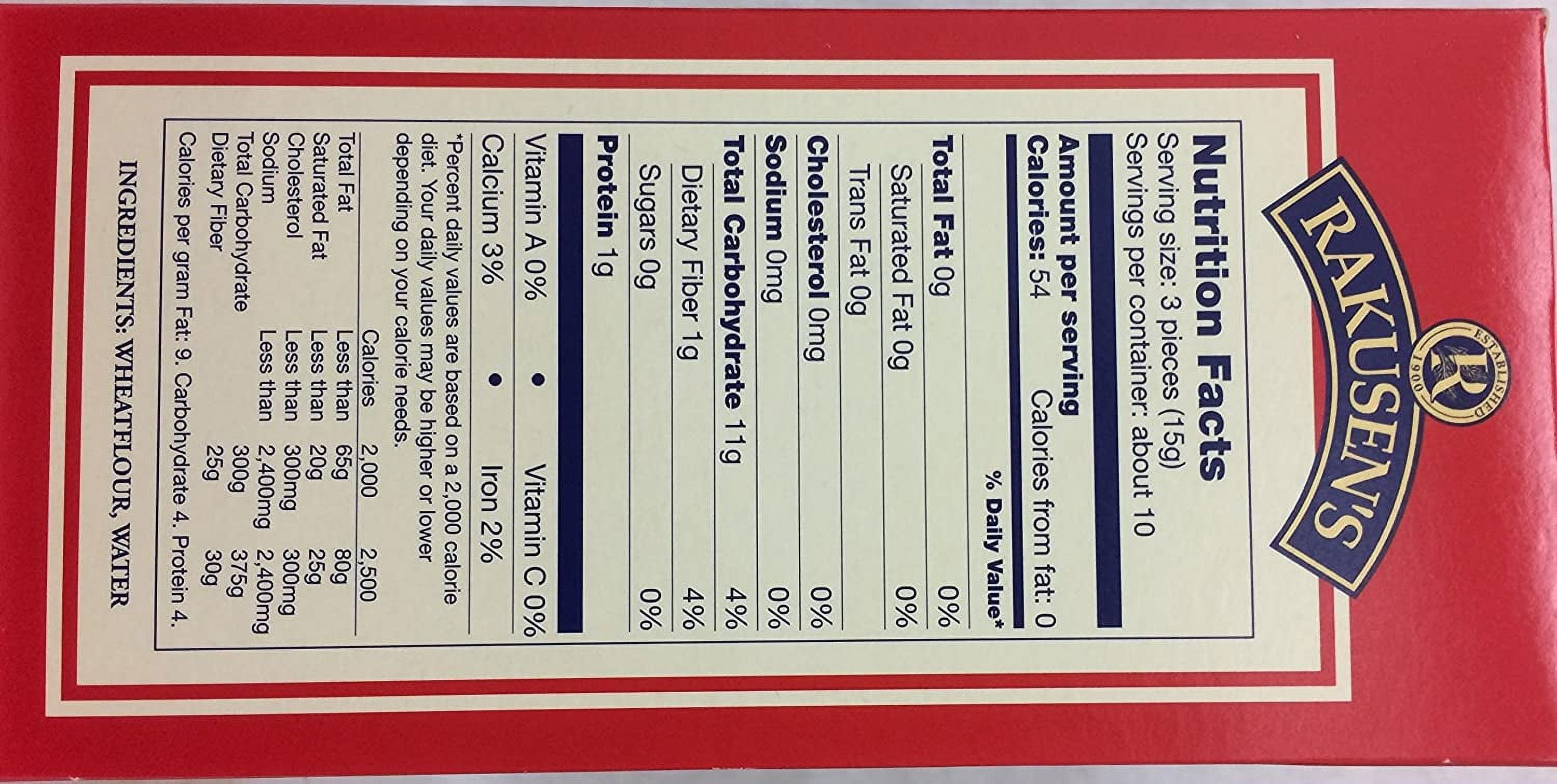 Tea Matzo Kosher For Passover 5.29 oz. Pack of 3.