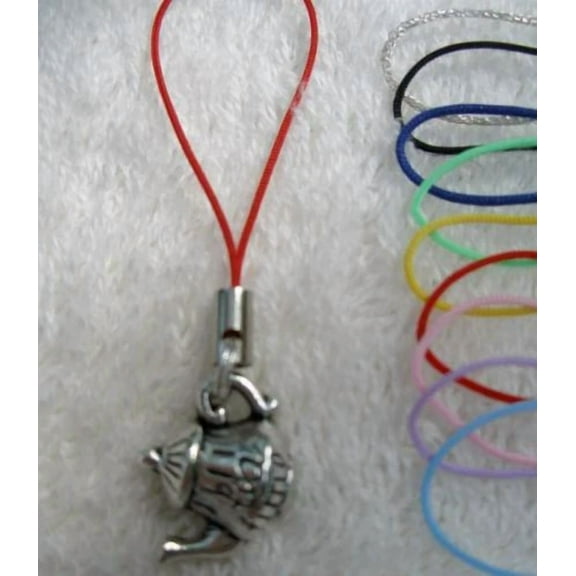 Tea Party Cell Phone Charm Republican Conservative Vote Patriot Patriotic