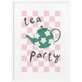 thumbnail image 1 of Tea Party Framed Art Modern Wall Decor, 1 of 15