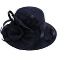 thumbnail image 1 of Tea Party Hats for Women: Derby Hats for Women 2025, Summer Travel Wedding Church Fascinator Flower Hat, Tea Party Hat, 1 of 10