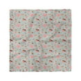 thumbnail image 1 of Tea Party Head Scarf, Flowers and Cupcakes, Head Wrap, 3 Sizes, by Ambesonne, 1 of 2