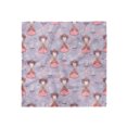 thumbnail image 1 of Tea Party Head Scarf, Princess Cups, Head Wrap, 3 Sizes, by Ambesonne, 1 of 2