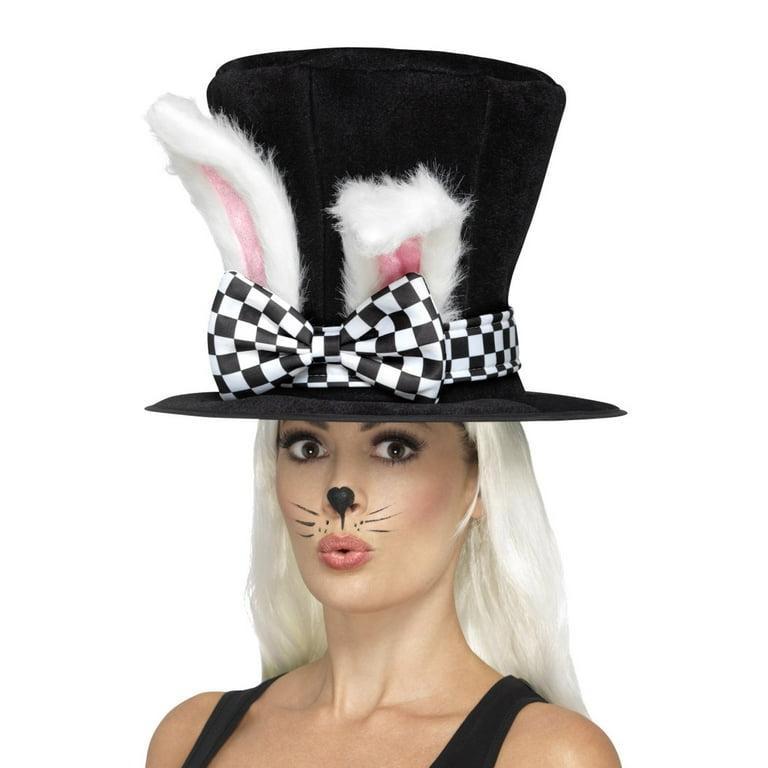 Tea Party March Hare Kit Adult Black White Tea Party March Hare Kit Adult Black White