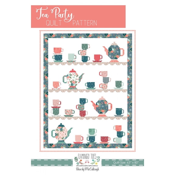 Tea Party Quilt Pattern by Beverly McCullough