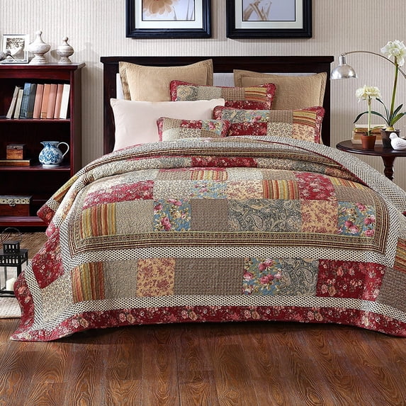 Tea Party Quilt Set by Tache Home Fashion