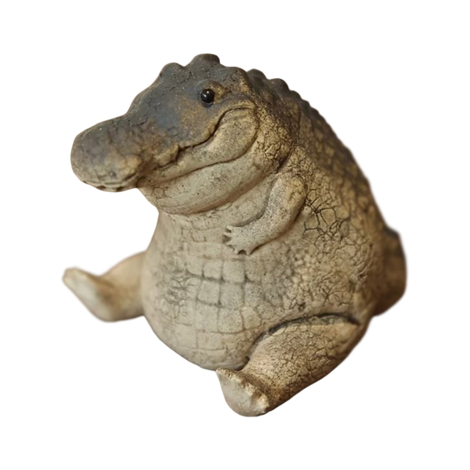 Tea Pet Cactus Statue Yard Outdoor Outdoor Wolf Statue Head Bust Solar