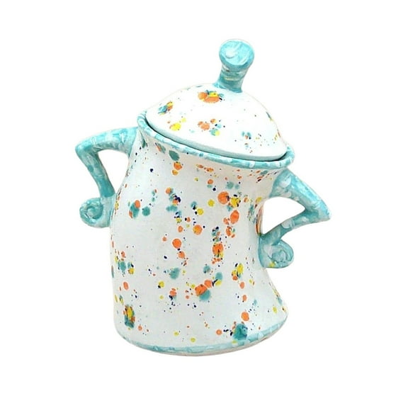 Tea Pot, Canister with Attitude Sassy Flour Sugar Storage Containers, Coffee Canisters with Airtight Lids, Cute Kitchen Storage Canisters for Countertop