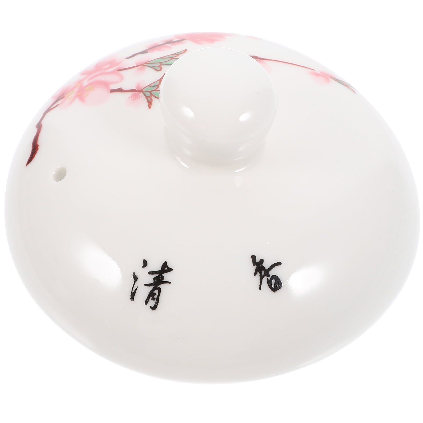 Tea Pot Ceramic Lid Decorative Tea Kettle Lid Replacement Universal Lid for Small Tea Pot Teacup