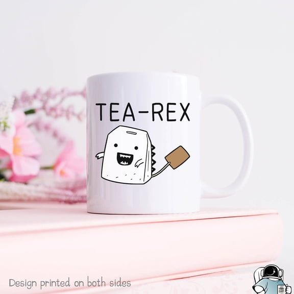 Tea-Rex Mug Cute Dinosaur Tea or Coffee Lover Gift