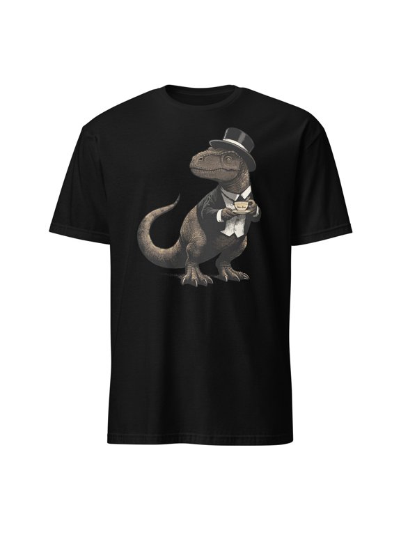 Tea Rex Party Dinosaur Joke Gift Everyday Graphic For Special Events T-Shirt, Size S-5XL