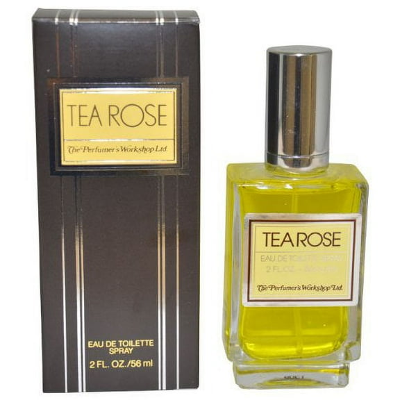 Tea Rose By Perfumers Workshop For Women. Eau De Toilette Spray 2.0 Oz.