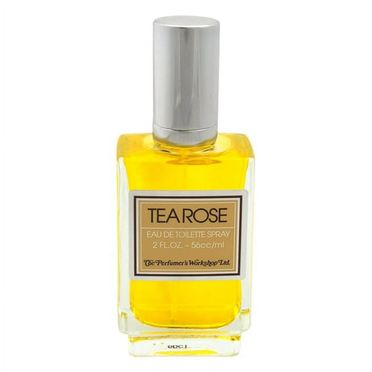 Tea Rose Eau De Toilette Spray By Perfumers Workshop - 2 oz Tea Rose Eau De Toilette Spray By Perfumers Workshop - 2 oz