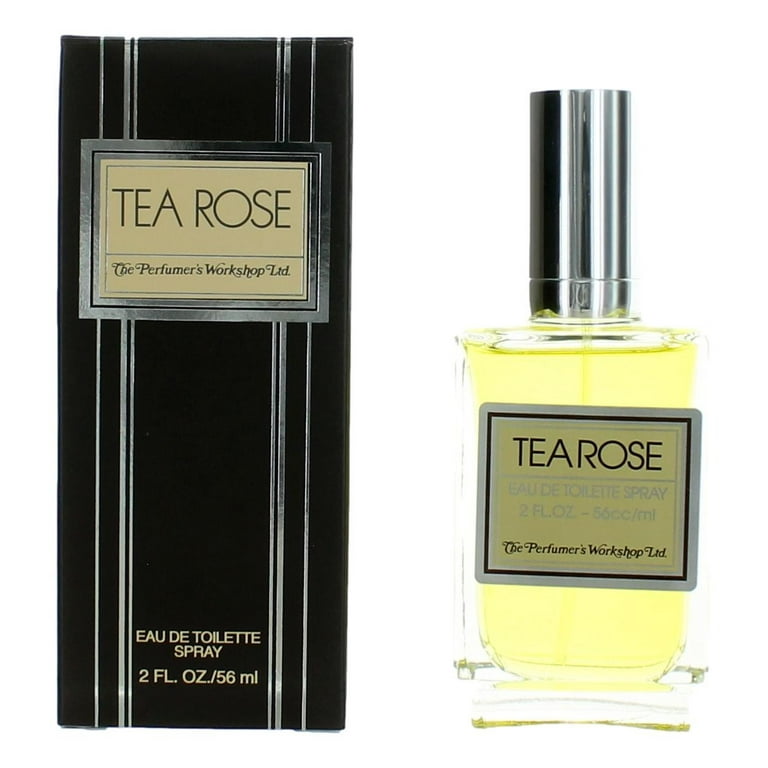 Tea Rose Eau De Toilette Spray By Perfumers Workshop - 2 oz Tea Rose Eau De Toilette Spray By Perfumers Workshop - 2 oz