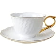 thumbnail image 1 of Tea Set, English Coffee Cup and Saucer Set with Spoon European Breakfast Cup Home Afternoon Tea Cup, 1 of 6