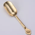 thumbnail image 1 of Tea Shovel Glossy Anti-scalding Copper Scooping Sugar Coffee Scoop, 1 of 7