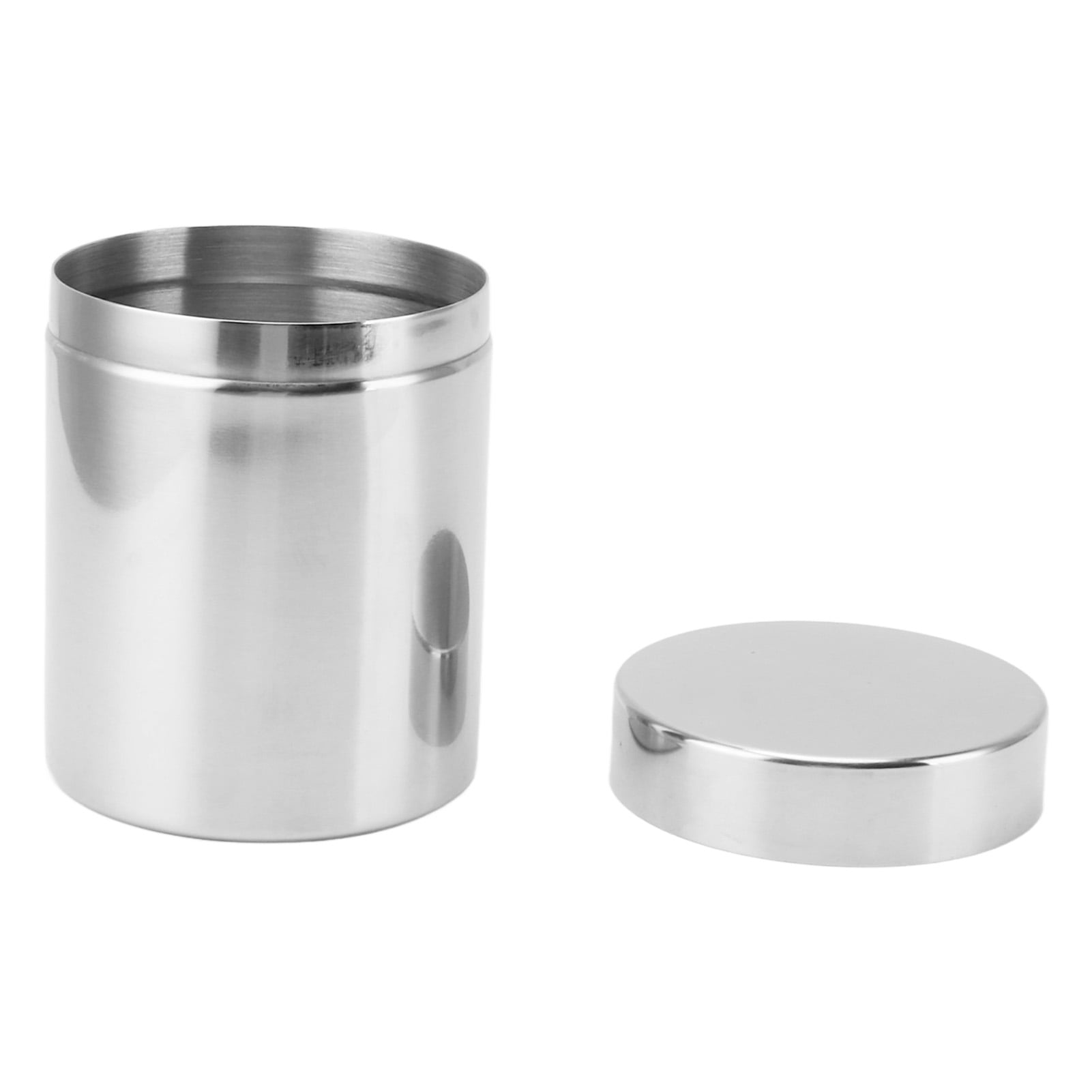 Tea Storage Canister, Stainless Steel Sealing Tea Cans For Office