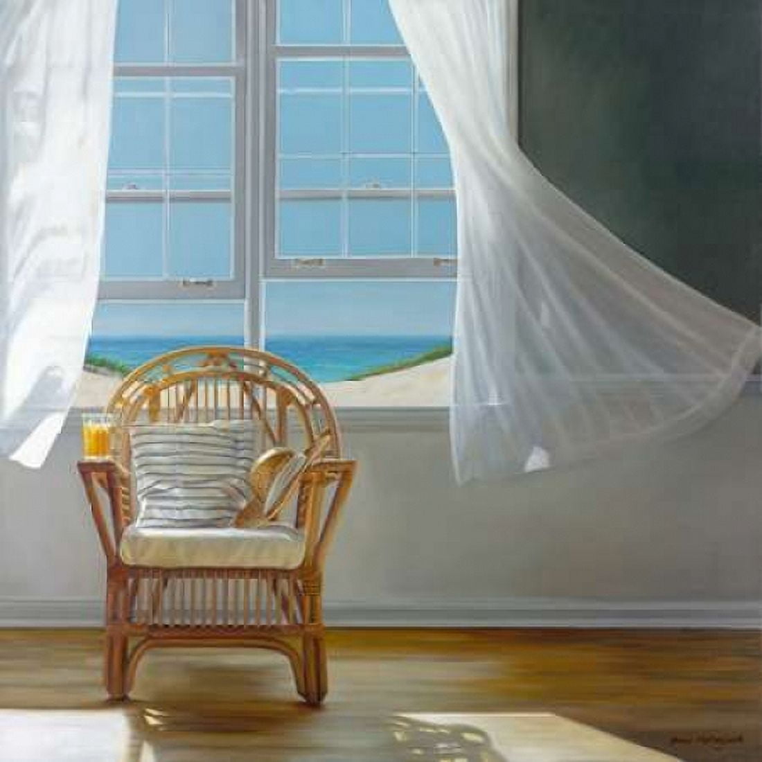Tea Time Canvas Art - Karen Hollingsworth (24 x 24)
