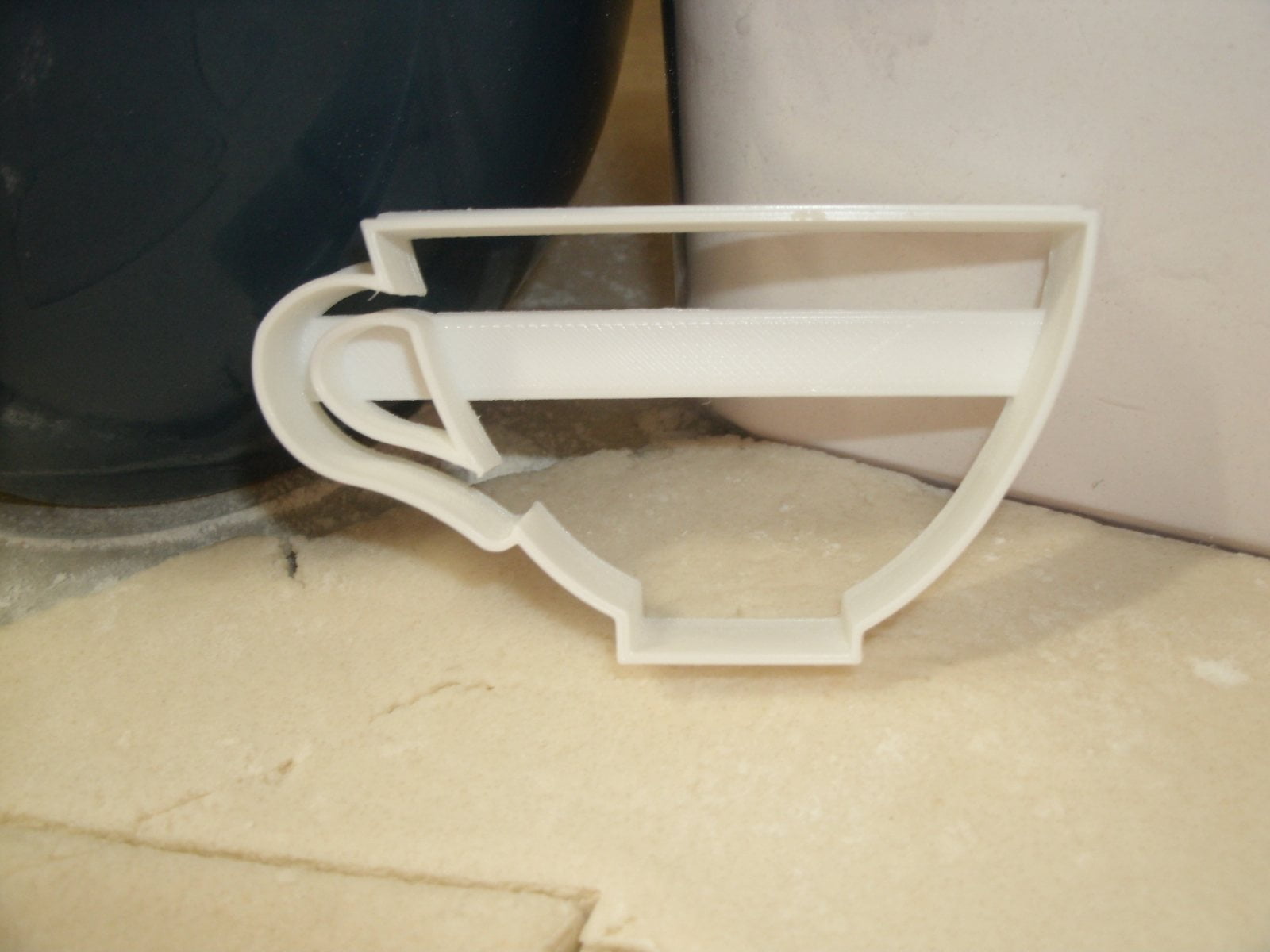 Tea Time Cup Pot Brew Bag Plastic Cookie Cutter Set