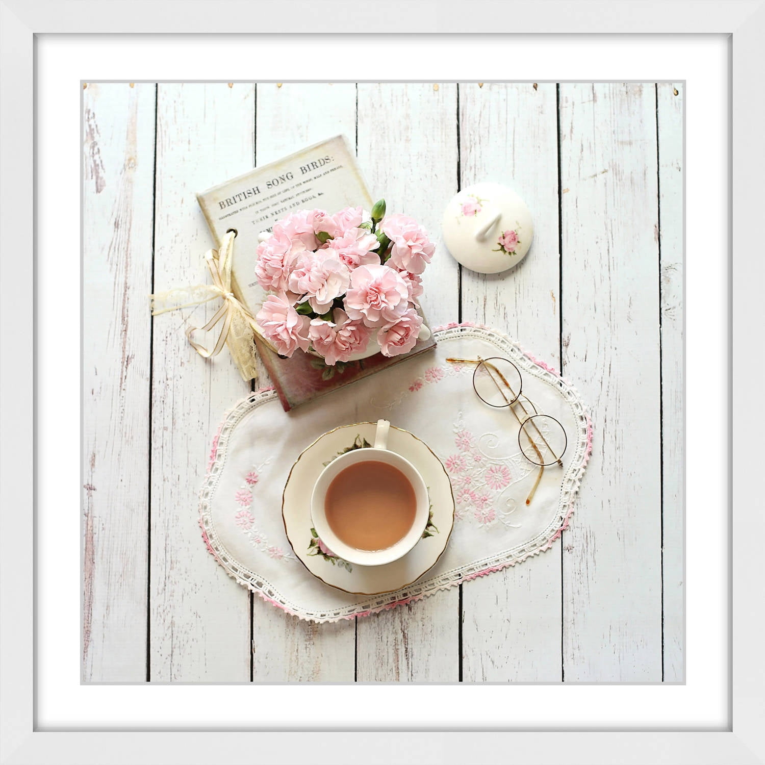 "Tea Time" Framed Painting Print