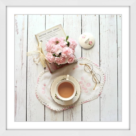 "Tea Time" Framed Painting Print