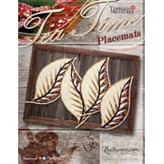 Tea Time Placemats Foundation Paper Pieced Quilt Pattern by Judy Niemeyer of Quiltworx