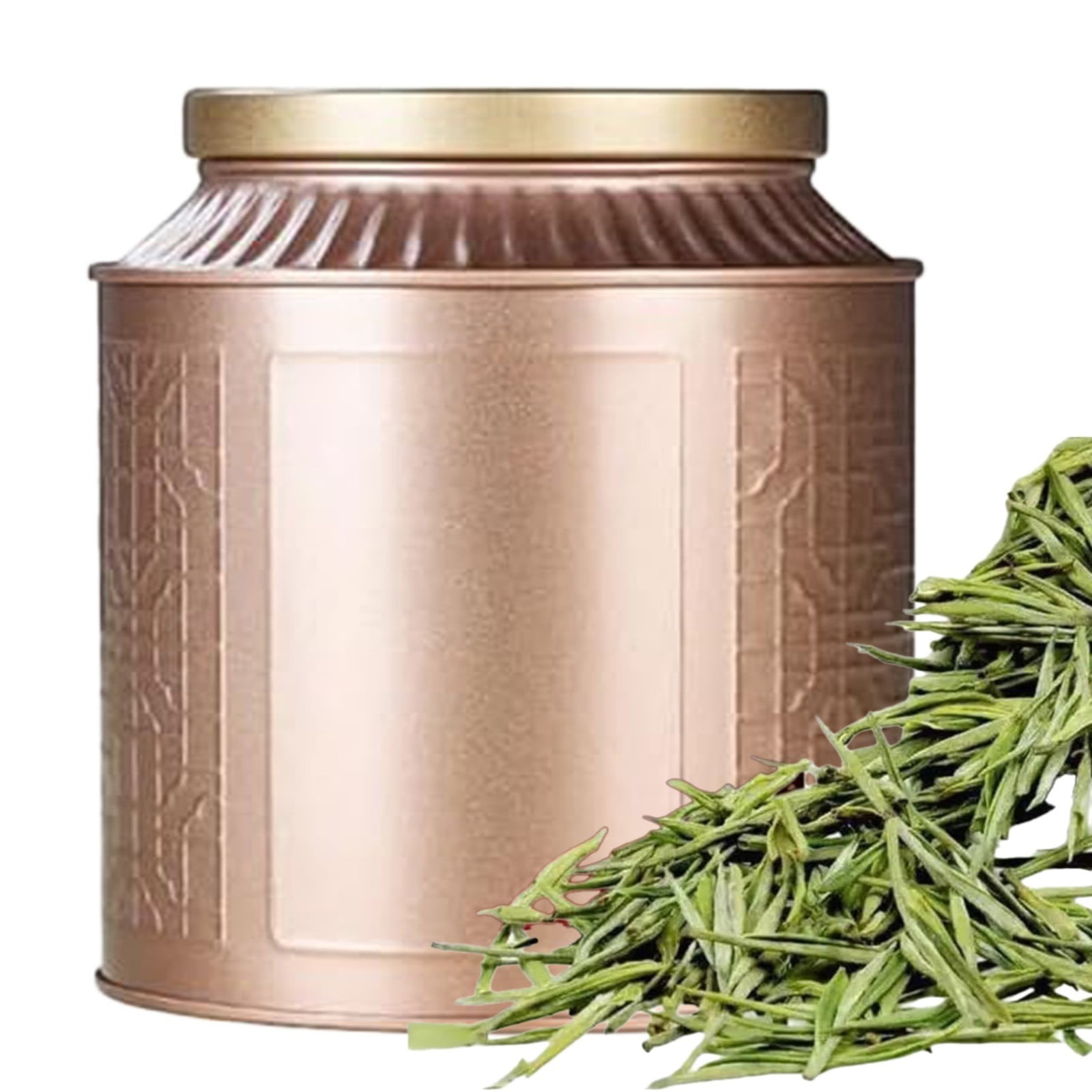 Tea Tins, Round Tins, Large Tins (1 Each), Tin Cans Weighing 500 Cents ...