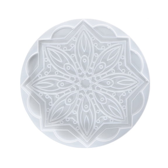 Tea Tray Mold Silicone Epoxy Resin Placemat Mold Used to Make Artificial Agate Pieces Coasters