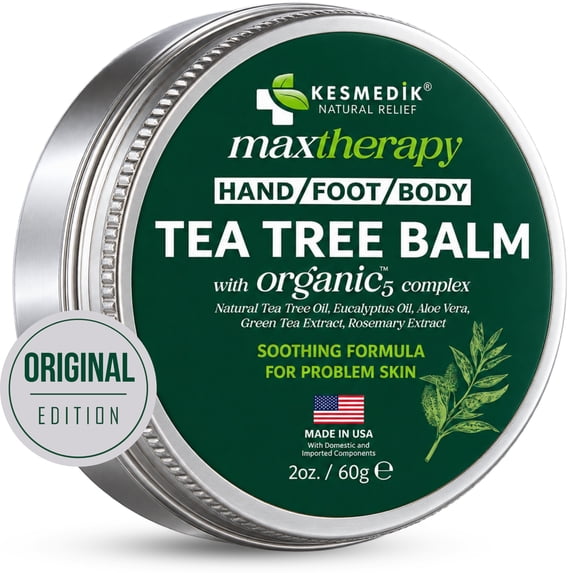 Kesmedik, Tea Tree Balm, Moisturizing Care for Dry and Rough Skin ...