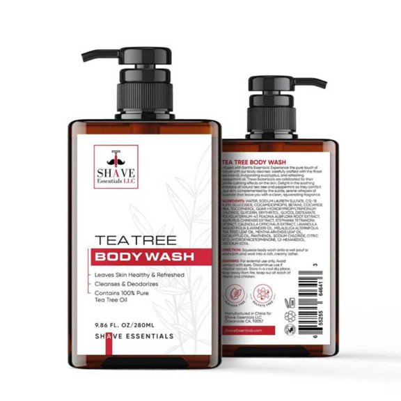 Tea Tree Body Wash by Shave Essentials