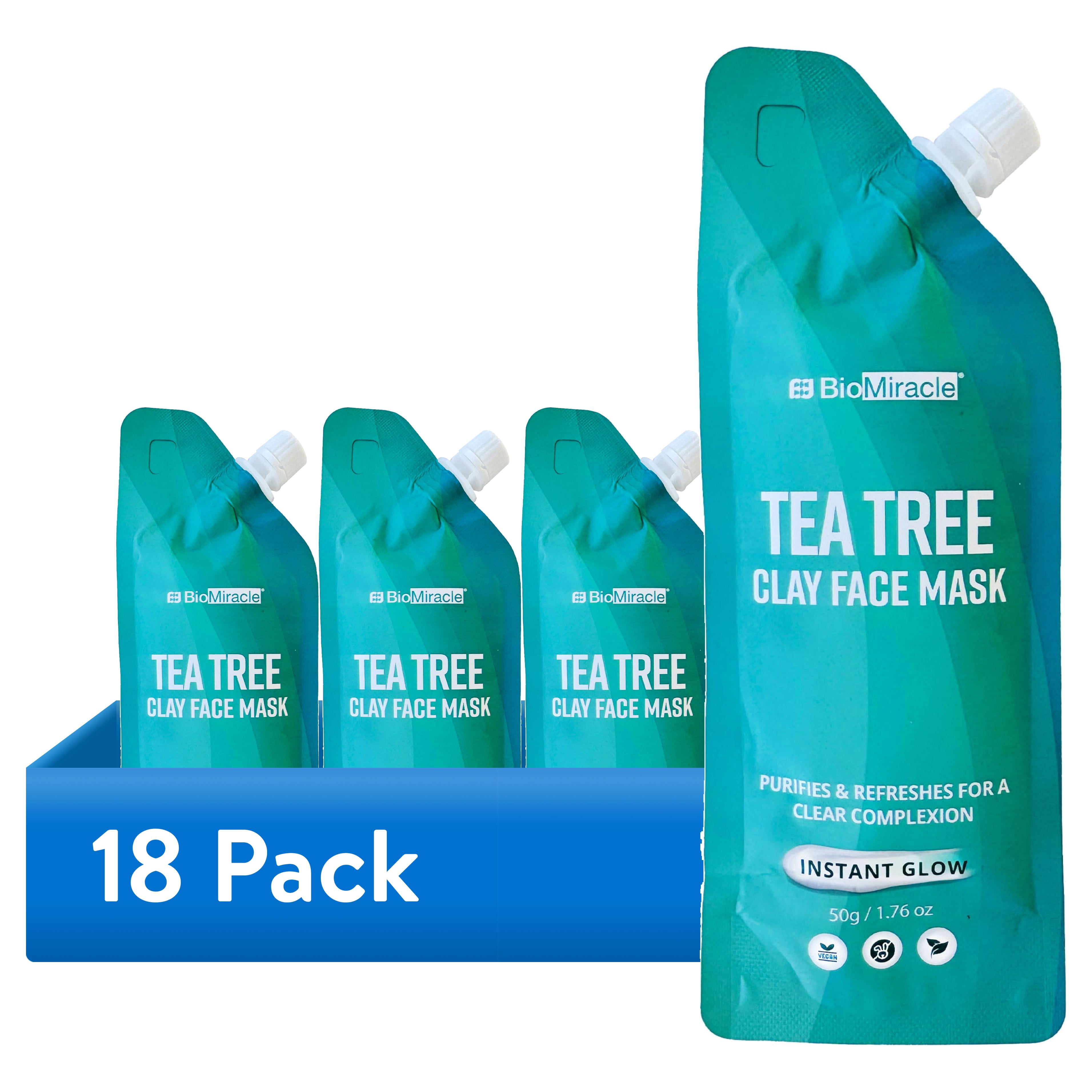 (18 pack) Tea Tree Clay Face Mask 50g