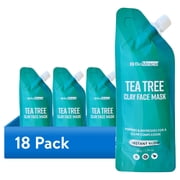 18 pack Tea Tree Clay Face Mask 50g