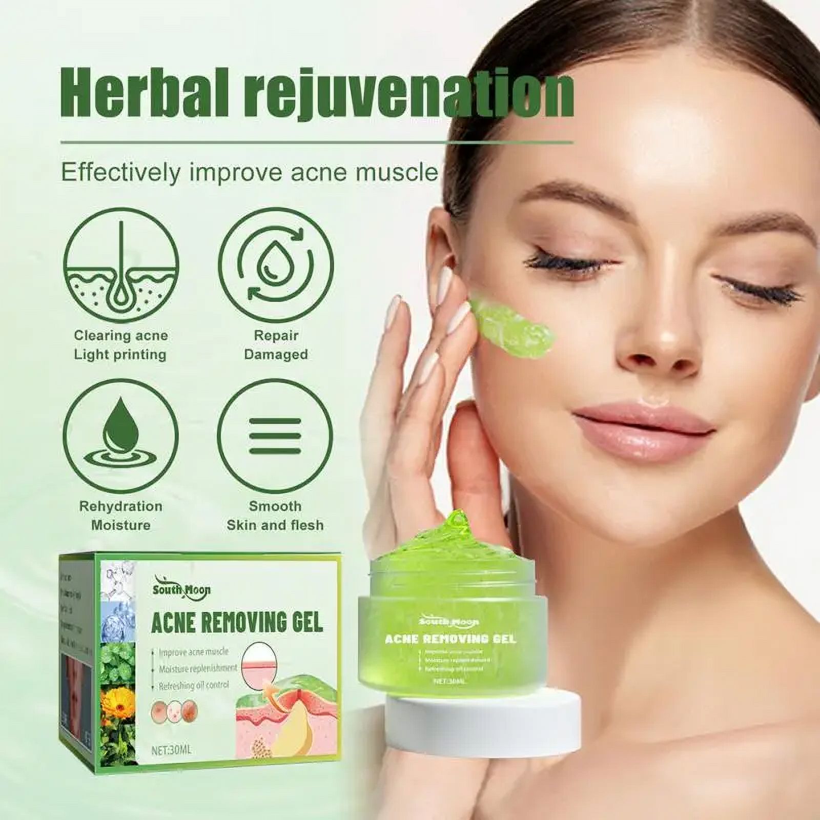 Tea Tree Essence Antiacne Face Cream Acne Removing Gel Lighten Acne