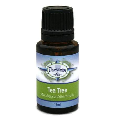 Destination Oils Tea Tree Melaleuca Essential Oil 15ml Pure by - Clear