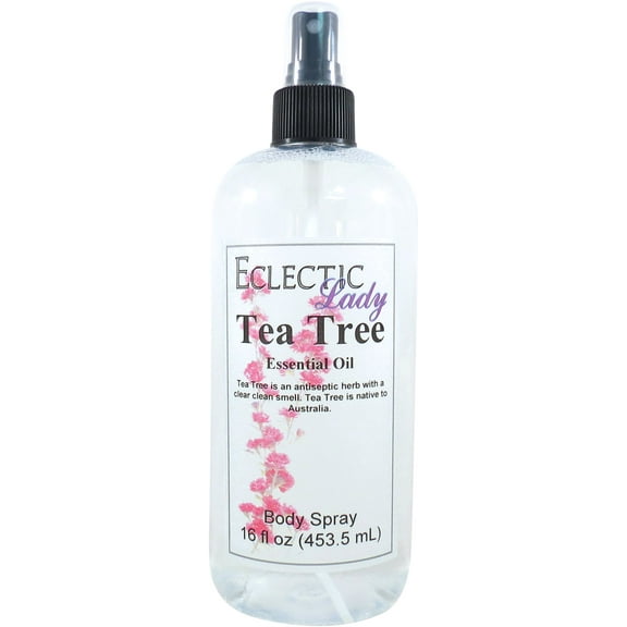 Tea Tree Body Spray, Eclectic Lady, Hydrating Mist, Unisex, 16 oz