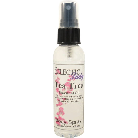 Tea Tree Body Spray, Eclectic Lady, Hydrating Mist, Unisex, 2 oz