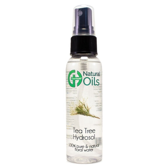 Tea Tree Floral Water 2 oz Plastic Bottle w/ Black Sprayer