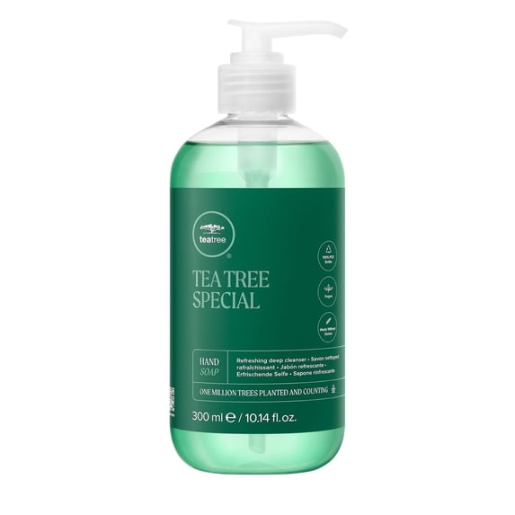 Tea Tree Hand Soap, Liquid Hand Wash with Tea Tree, Deep Cleans + Refreshes, 10.14 oz.