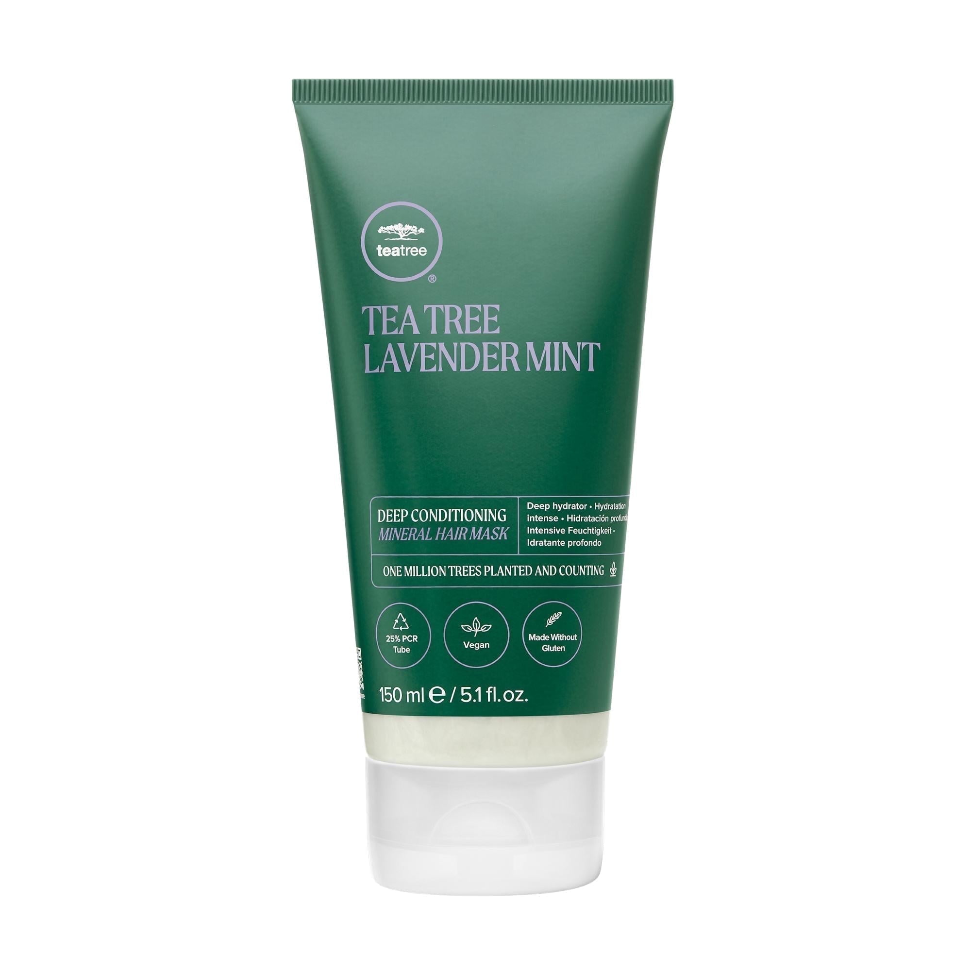 Tea Tree Lavender Mint Deep Conditioning Mineral Hair Mask, 5.1 oz.
