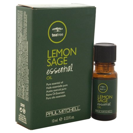 Tea Tree Lemon Sage Essential Oil by Paul Mitchell for Unisex - 0.33 oz Oil