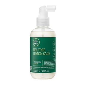 Tea Tree Lemon Sage Thickening Spray, Builds Body + Boosts Volume, For Fine Hair, 6.8 fl oz.