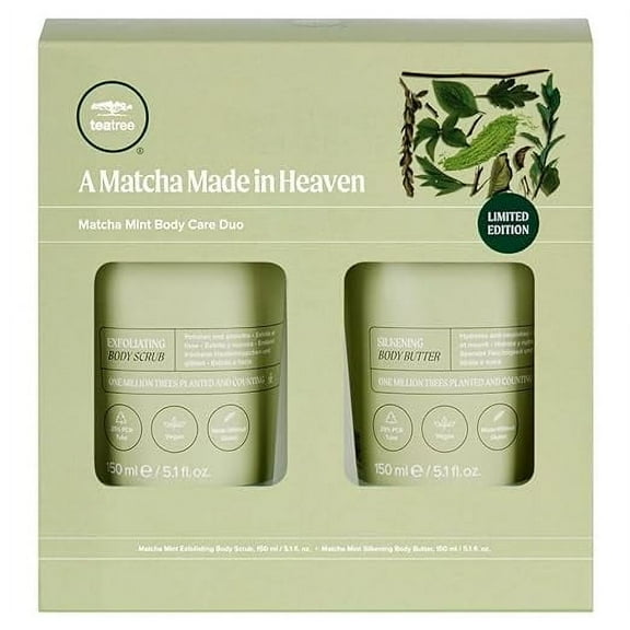 Tea Tree Matcha Mint Body Care Duo