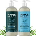 thumbnail image 1 of Maple Holistics Tea Tree Mint Shampoo and Conditioner Set with Deionized Purified Water, Mint, 2 Piece (1 Pack), 1 of 7