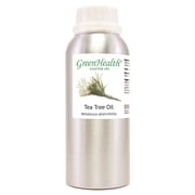 GreenHealth Tea Tree Essential Oil – 8 fl oz (237 ml) Aluminum Bottle w/Plug Cap – 100% Pure Essential Oil