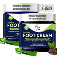 thumbnail image 1 of Foot Cure Tea Tree Oil Foot Cream - Moisturizing Athletes Foot Treatment, Antifungal Cream for Dry Cracked Heel & Callus Removal, Relieves Itching Burning & Scaling, Jock itch - 2Pack, 1 of 9