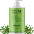 thumbnail image 1 of Tea Tree Oil Shampoo Sulfate Free - Deep Cleansing Vegan Tea Tree Shampoo for Oily Hair and Scalp - Daily Clarifying Shampoo for Build up with Rosemary Essential Oil for All Hair Types 25 Fl Oz, 1 of 12
