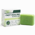 thumbnail image 1 of Tea Tree Oil Soap for Face and Body - Redness Relief Soap with Purifying Cleansing, Sensitive Skin Care, Oil Control, Pore Unclogging, and Soothing Repair - 100g Bar for Acne Prone Skin, 1 of 4